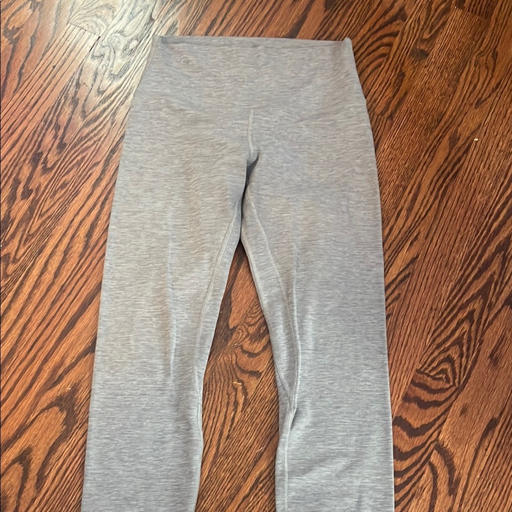 lululemon athletica Light Gray Leggings
